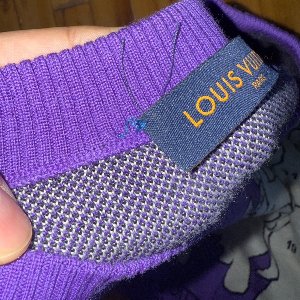 Louis Vuitton Studio Jacquard Crewneck Sweater - Size XL - Picture 7 of 14